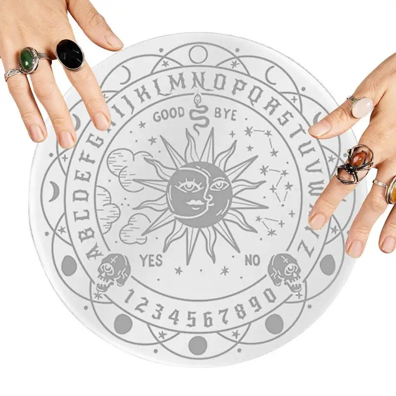 

Acrylic Dowsing Board Star Pendulum Board Acrylic Dowsing Board Astrology Pendulum Mat Board For Party Board Game