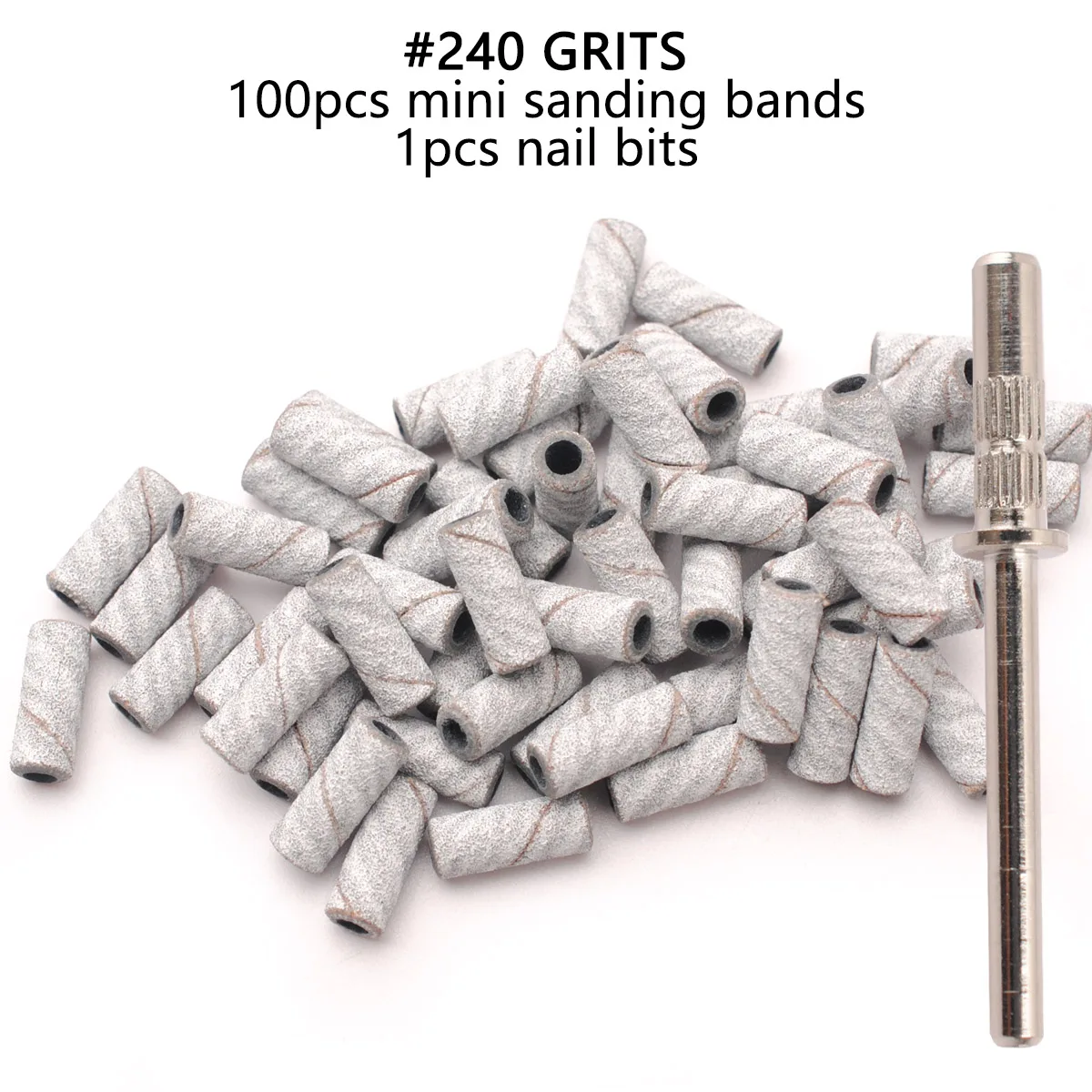 Набор шлифовальных лент для маникюра 100 шт. 3 1 мм