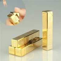 new metal brick personality creative butane gas lighter cigar men and women gift lighter windproof and easy to carry