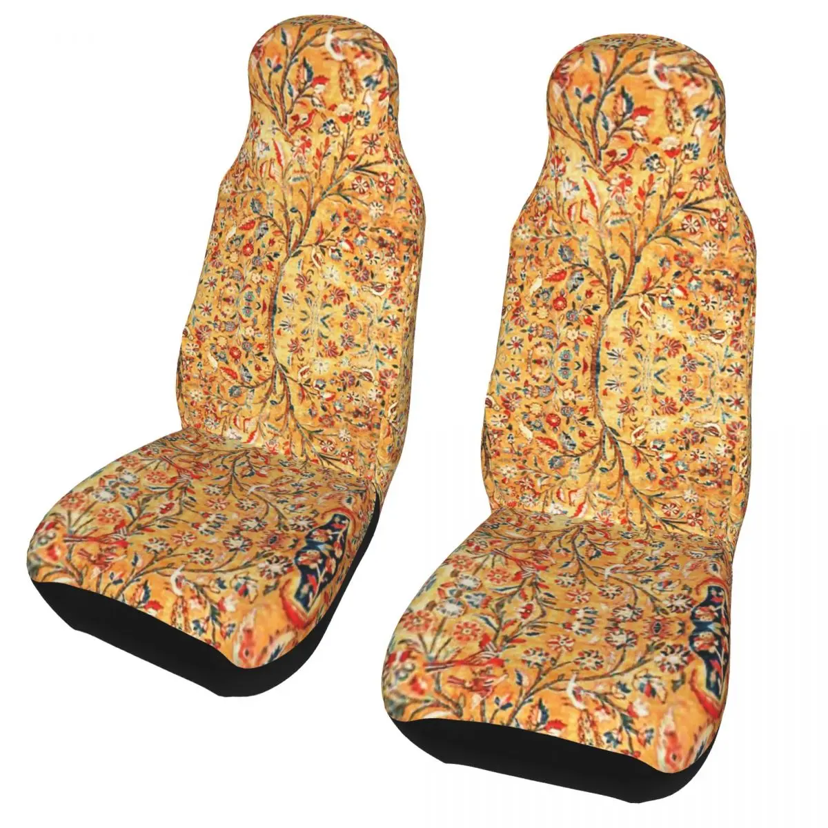 

Antique Persian Tree Of Life Bohemian Universal Car Seat Cover Off-Road Women Car Seat Covers Polyester Car Styling