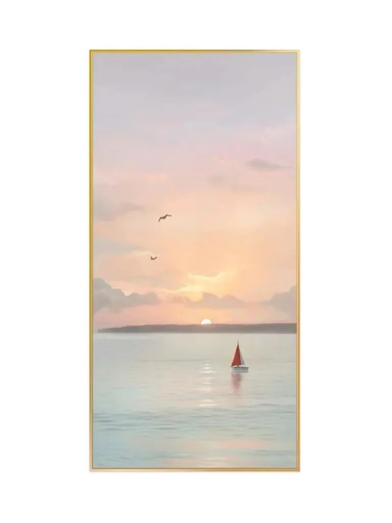 

Хит продаж 2023, Хрустальный фарфор Sunrise, роскошная картина для украшения дома, отеля, гостиной, модная декоративная картина