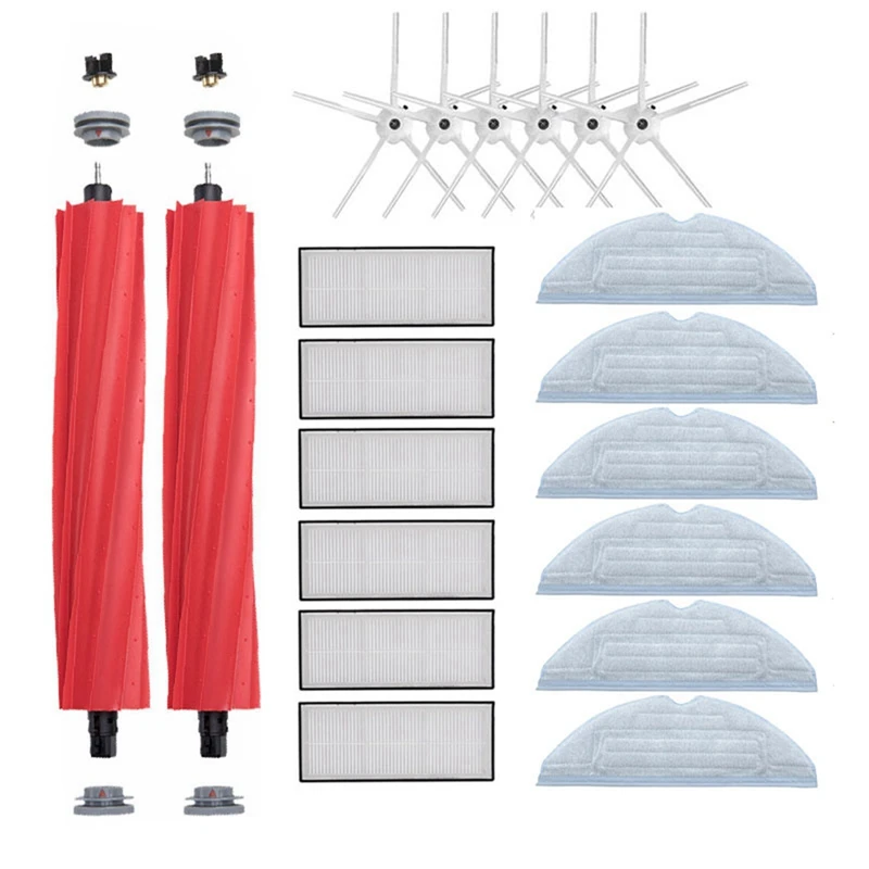 

Replacements Filter Side Brush Mop Cloth For Xiaomi Roborock S7 T7S T7plus Accessories Mopping Cloth Parts