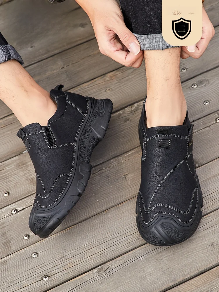 Мужская обувь Mulinsen нескользящая уличная рабочая для отдыха мужская удобная