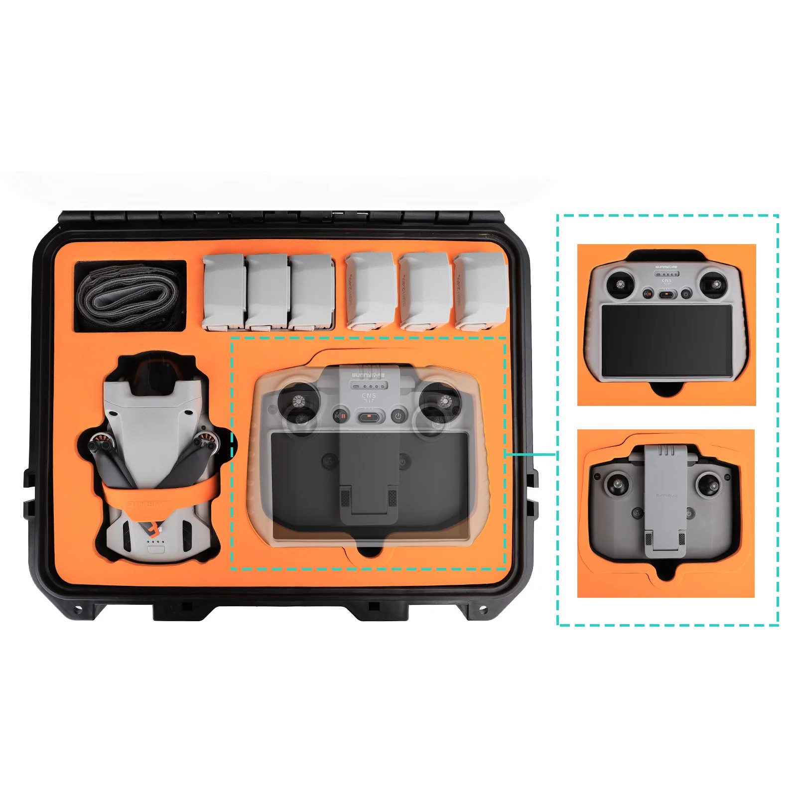 

For DJI Mini 3 Pro Safety Carrying Case Drone Outdoor for DJI Mini 3 Pro Protection Suitcase Accessories