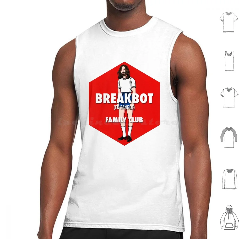 Breakbot-Family Club Tank Tops Print Cotton Breakbot Family Club T Ed Banger Records Turns 10 Riton Boston Bun La