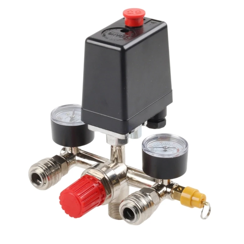 

Air Pressure Manifold Relief Regulator Gauges Bracket Manifold Part