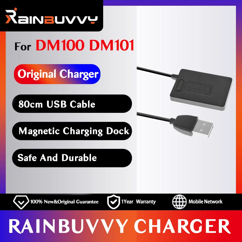 Зарядная док-станция rainclovy DM100 DM101 для умных часов 4G