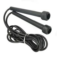 1pcs speed jumping rope professional technical jump rope black portable fitness adult sports skipping ropetraining speed