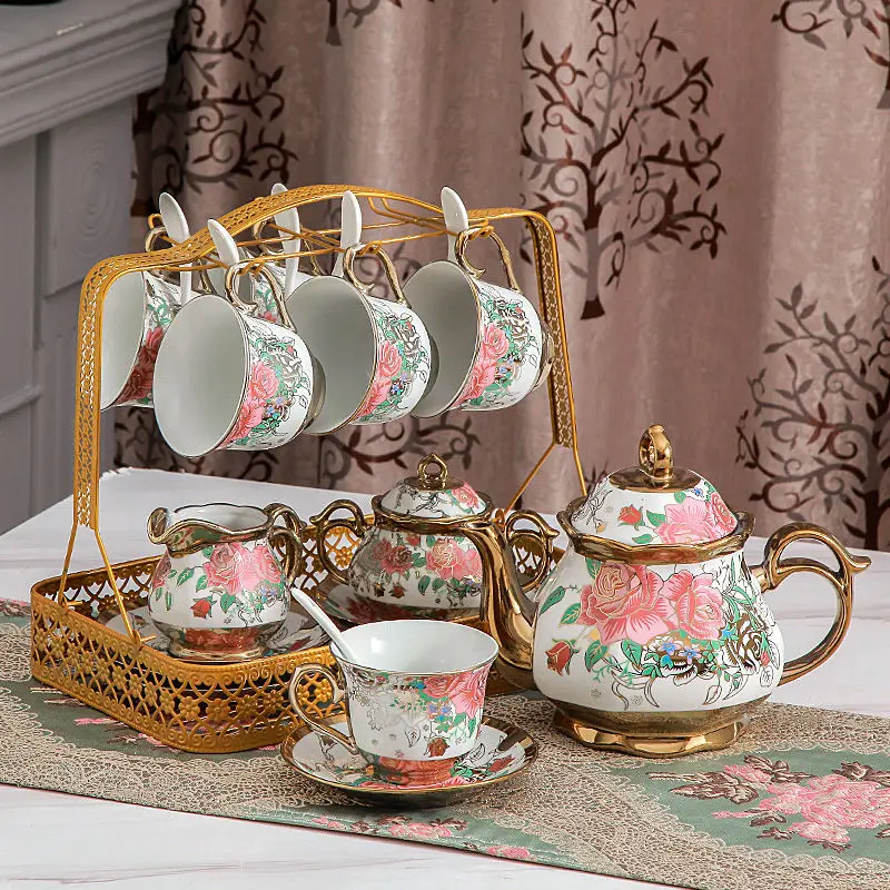 

Nordic Vintage Espresso Coffee Cup Set 6 Pieces Pretty Mug Coffee Cup Original Breakfast Afternoon Tea Kaffeetasse Porcelain Cup