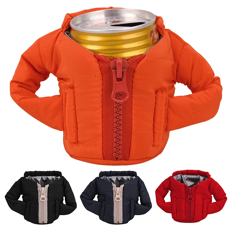 

Beer Can Insulated Clothes Coffee Can Cover Creative Beer Bottle Water Cup Insulation Cover Beer Can Jacket Cola Can Clothes