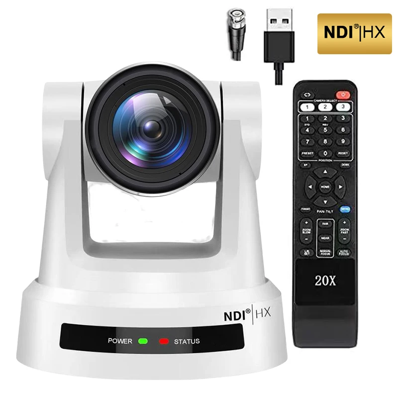 

Amazing Low Latency NDI POE 20X 30X 12X SDI PTZ Video Conference Camera HDMI IP HD1080p 60s Studio Church Event Live Streaming
