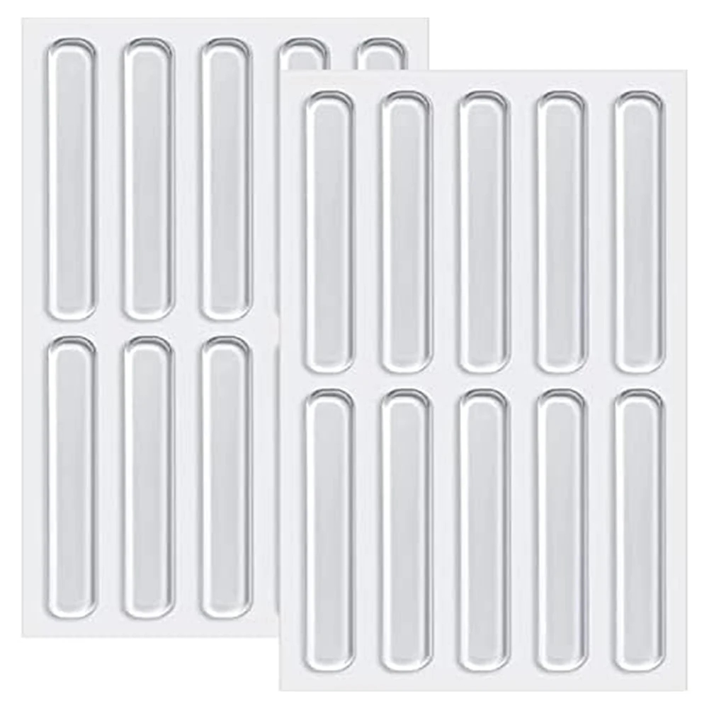 1 шт. силиконовые клейкие буферные накладки противоударная полоса для