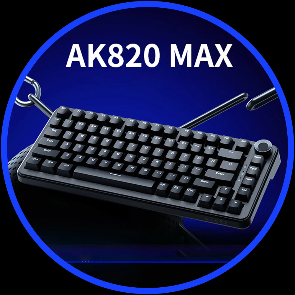 AJAZZ AK820 Max Ultra HE Магнитный переключатель с эффектом Холла Беспроводная игровая