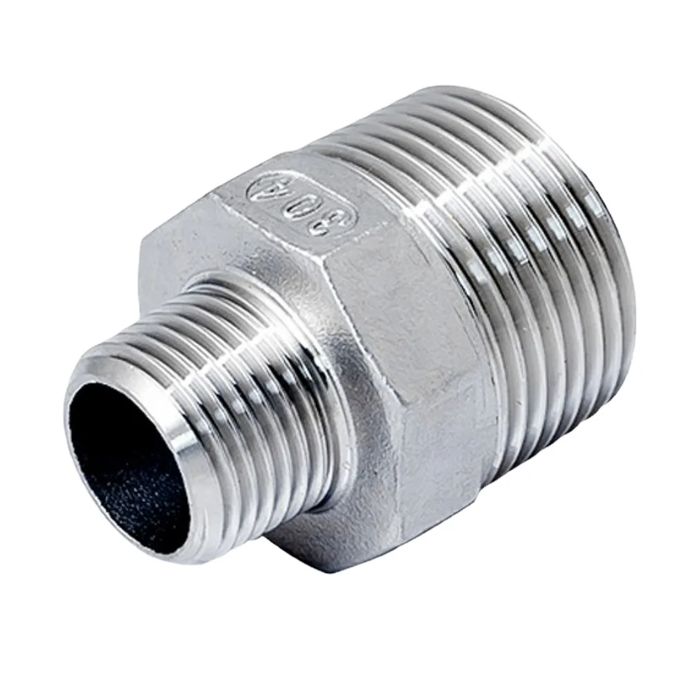1/8" 1/4" 3/8" 1/2" 3/4" 1" 2" 3" 4" BSP NPT Male Reducer He