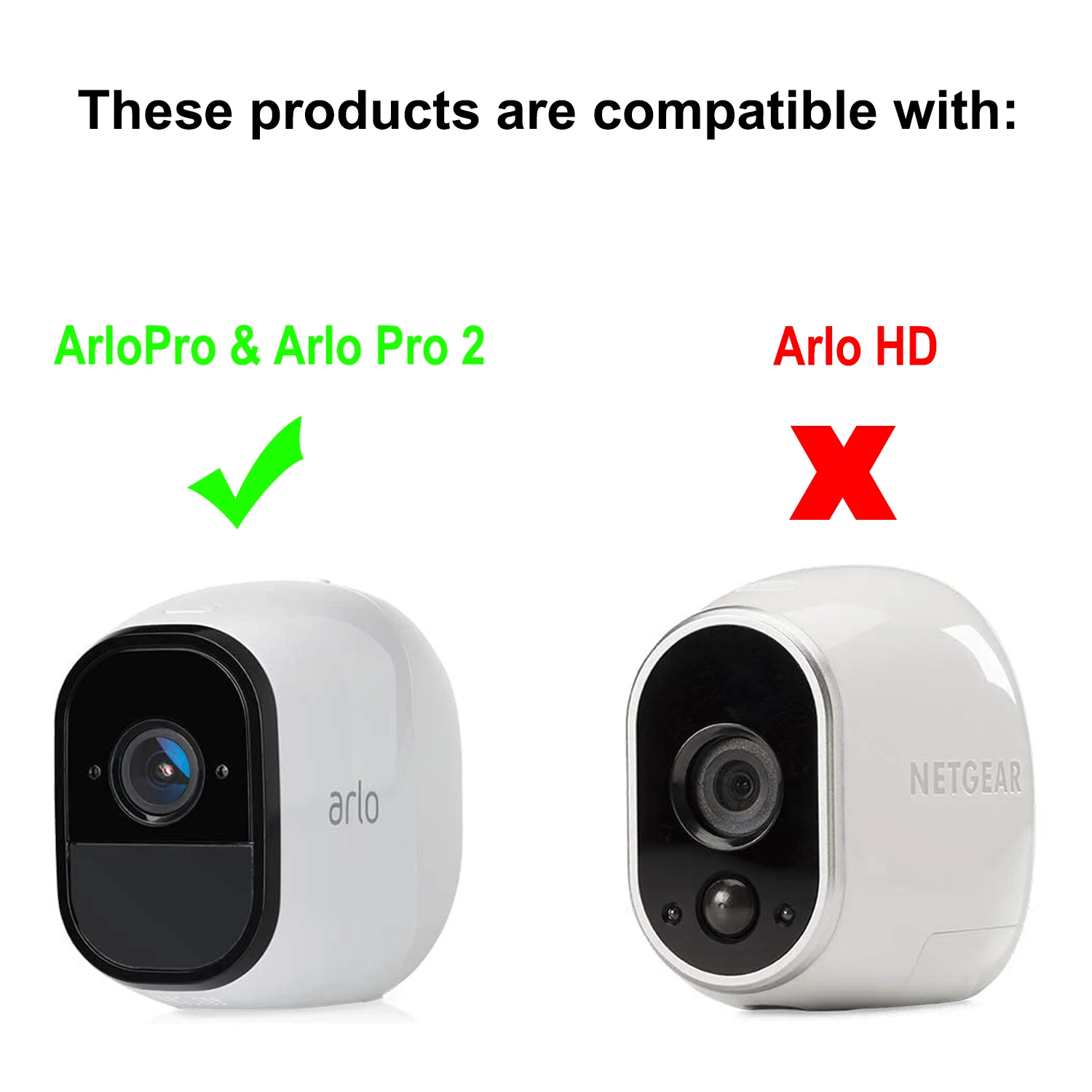 Защитный силиконовый чехол для Arlo Pro и 2 Smart Security устойчивый к ультрафиолетовому