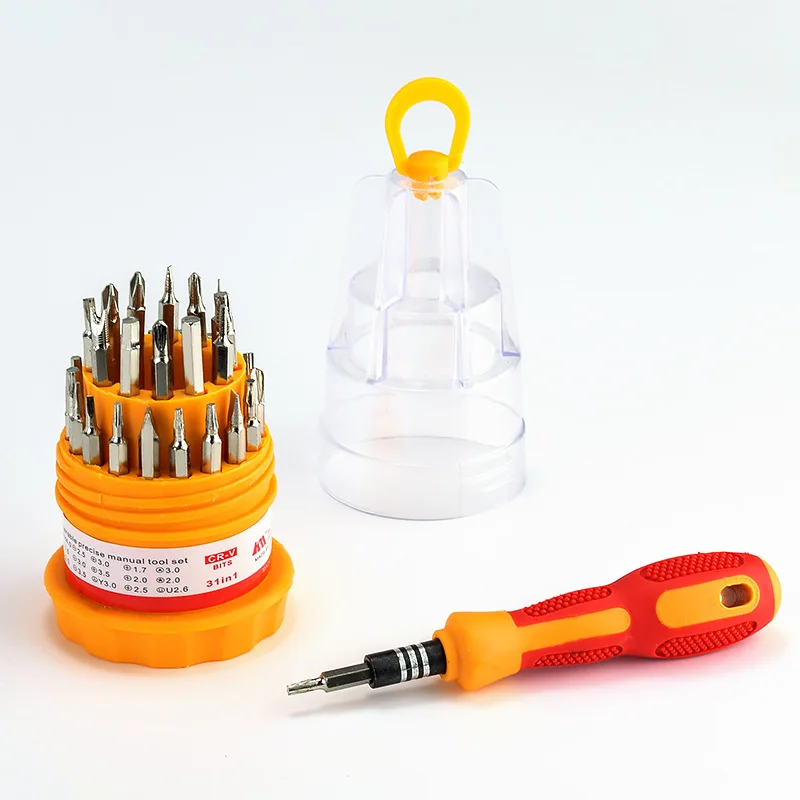 

31 1 pagoda type multifunctional screw knife set hardware tool manual combination repair tool set