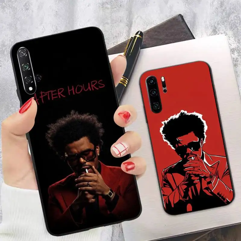 

The Weeknd After Hours Phone Case Soft Silicone Case For Huawei p 30lite p30 20pro p40lite P30 Capa