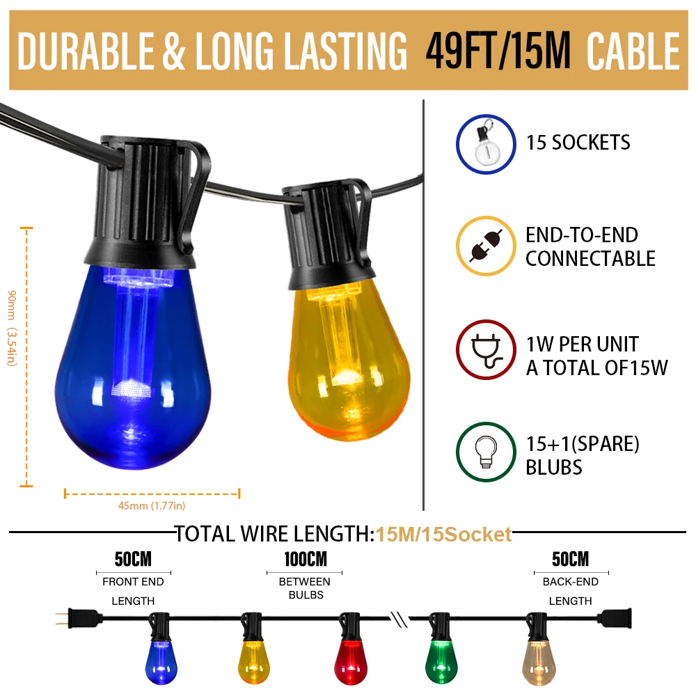 

Grensk светодиодные гирлянды S14 220В