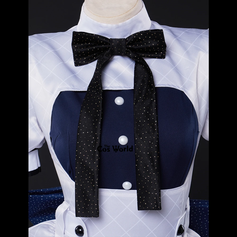 Фартук горничной Miku Baker платье костюмы аниме для косплея