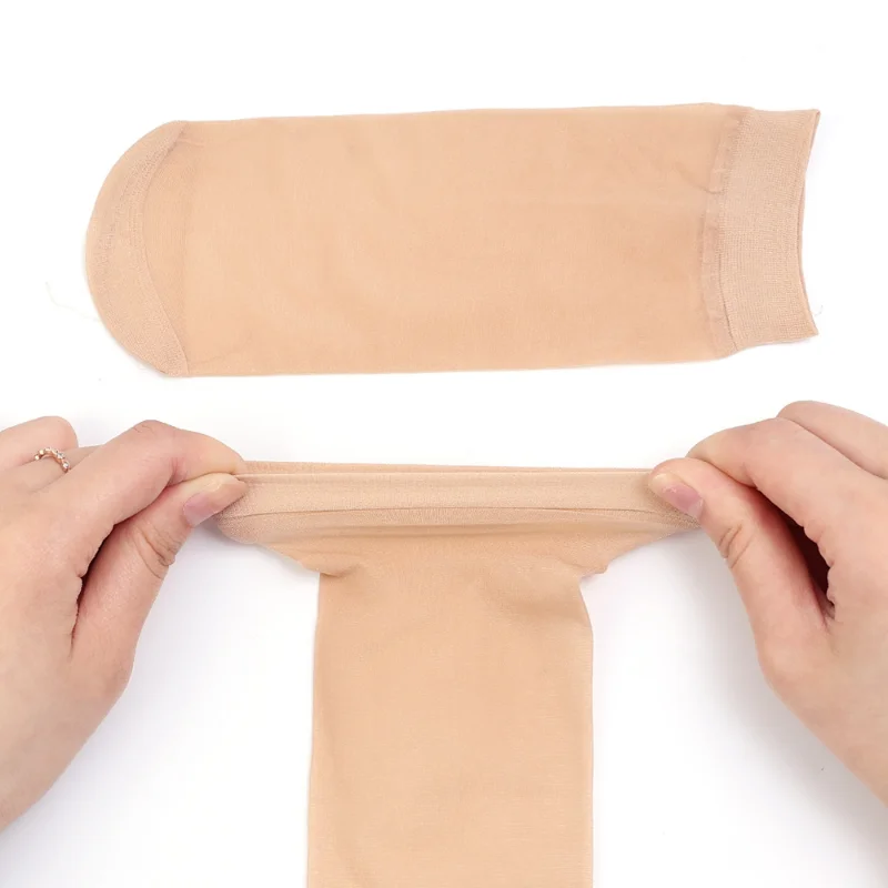 20pairs Summer Ultra-thin Elastic Silk Socks for Women Girls Breathable Soft Ankle Sock Transparent Thin Crystal Invisible Socks