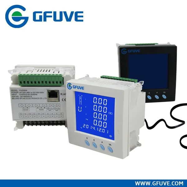 

three phase digital ethernet power meter data logger