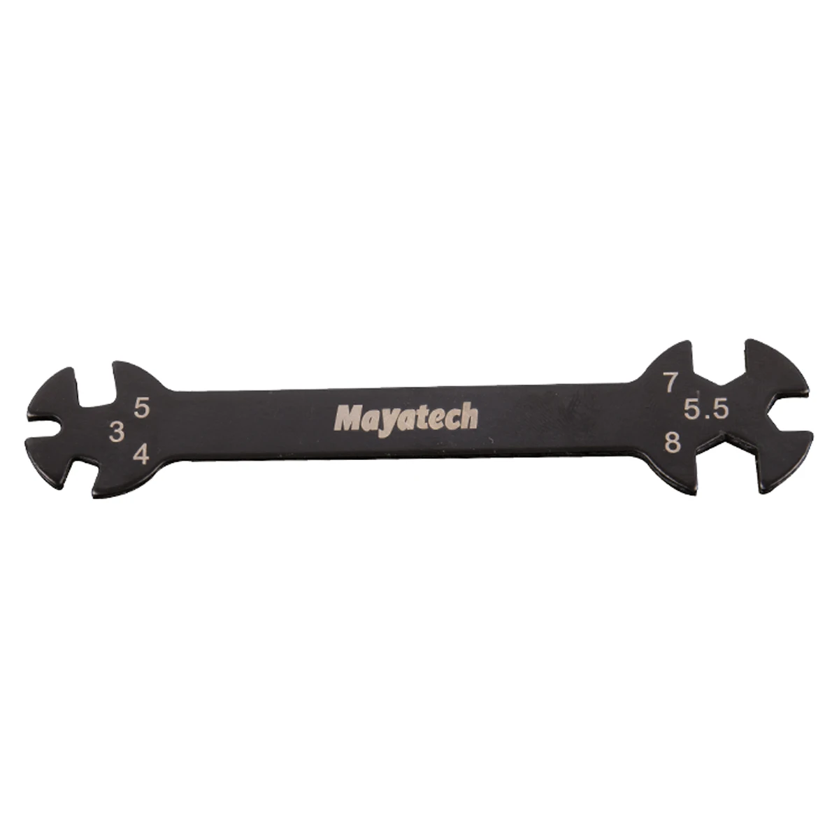 

Mayatech Six In One 6 In 1 Thin Open End Wrench RC Hudy Special Tool Wrench 3/4/5/5.5/7/8MM For Turnbuckles & Nuts Car Rc Model