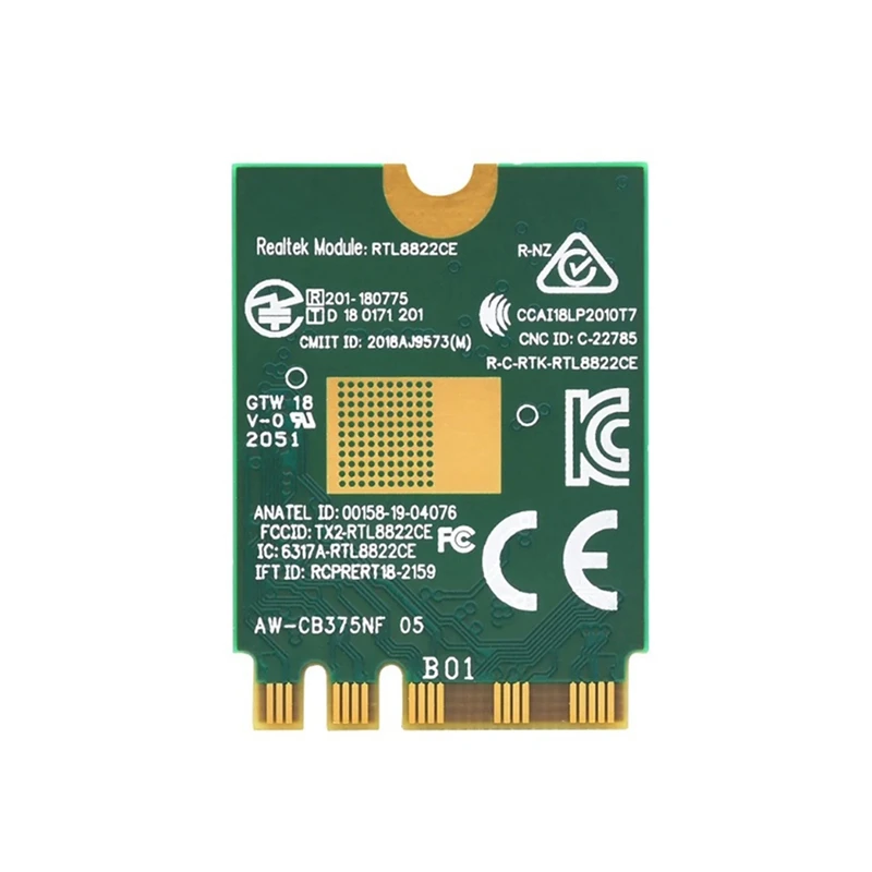 AW-CB375NF Двухдиапазонная беспроводная сетевая карта Wi-Fi 2 4 ГГц/5 ГГц двухъядерный