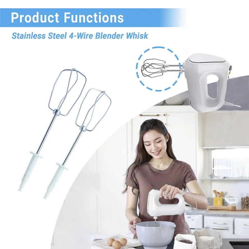 Фото ABBP-Braun HM3000 HM4644 HM5100 HM1010 Миксер из нержавеющей стали, 4-проводной блендер, венчик, 4 шт. №5