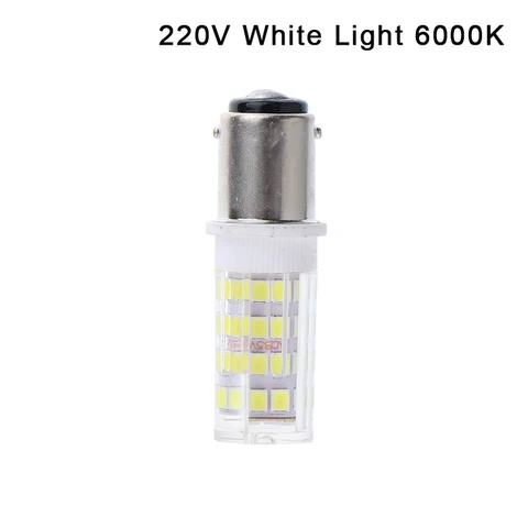 1Pc Light Bulb BA15D Energy Saving Corn Bulbs Crystal Lamp Led Lights Lights For Sewing Machine 220V High Brightness 310-340LM