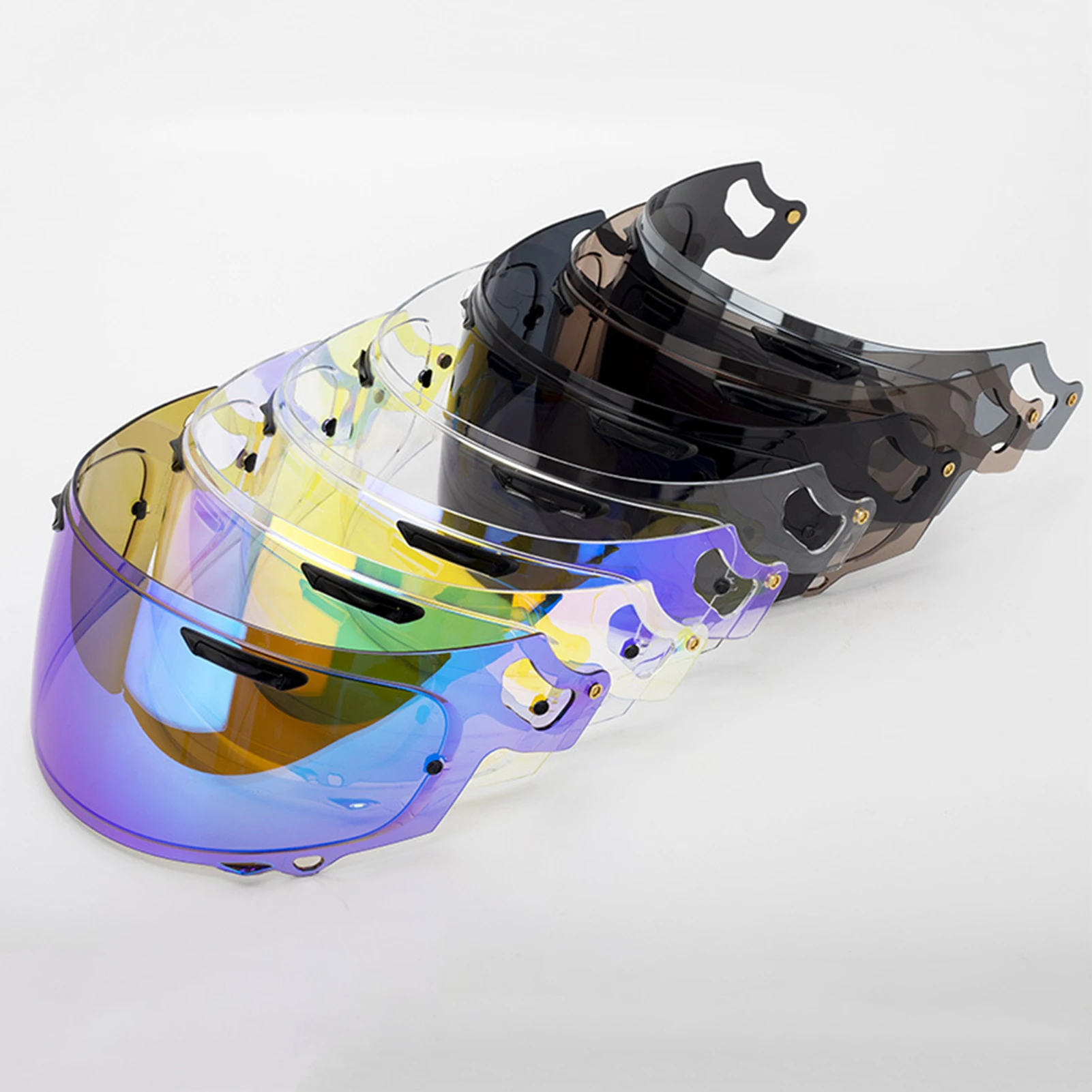 

Motorcycle Helmet Visors Replacement Mirrored Lens Shield For RX-7X REO XD RX-7V VA-SV,Anti-UV, Anti-Fog, Anti-Scratch Visors