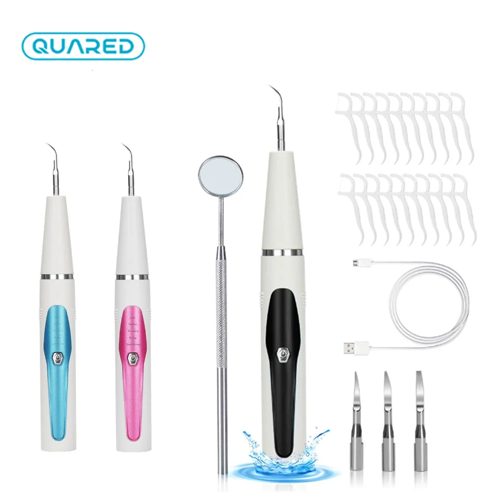 

5 режимов портативный ультразвуковой электрический зубной скалер USB отбеливание зубов средство для удаления расчесок гигиена полости рта п...