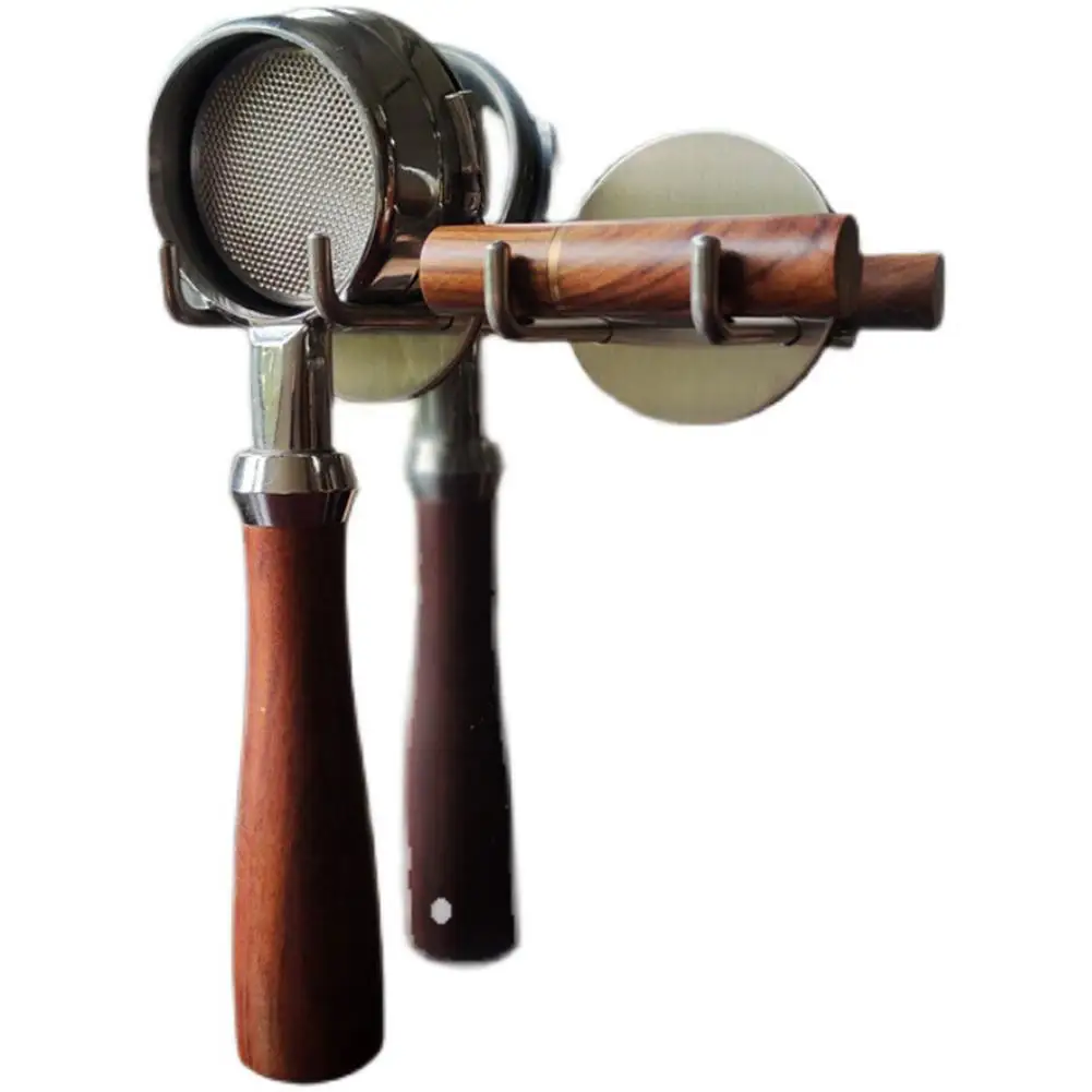 

Coffee Bottomless Portafilter Wall Rack 51mm/53mm/54mm/58mm Stainless Steel Coffee Bottom Filter Holder Tools Cafe Accessories