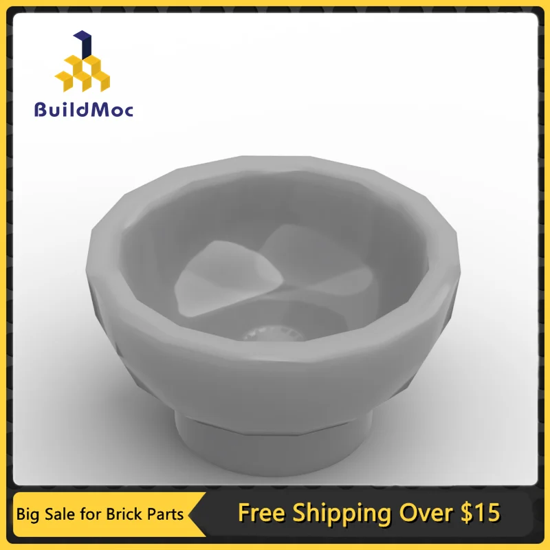 

10Pcs MOC Parts 34172 Bowl Compatible Bricks DIY Assmble Building Blocks Particle Kid Puzzle Brain Toy Gift