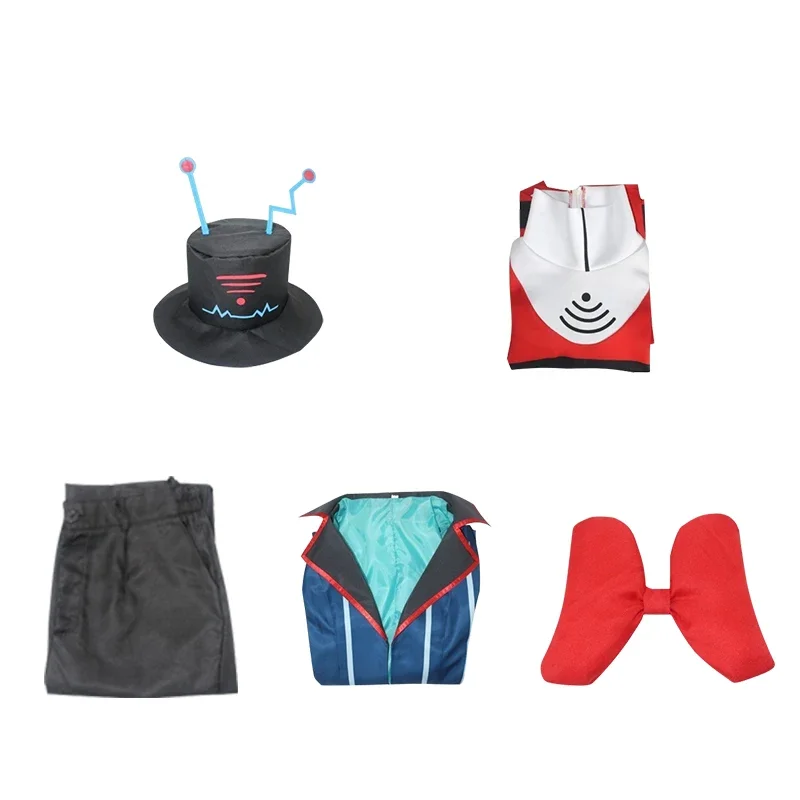 Аниме Mr. Vox Косплей Костюм Сезон 2 S2 Телевизионный Дьявол Voxy Valentino Генеральный