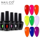 NAILCO весенние радужные рождественские светлые цвета 15 мл Гель-лак для дизайна ногтей отмачиваемый зеркальный полуперманентный дизайн ногтей