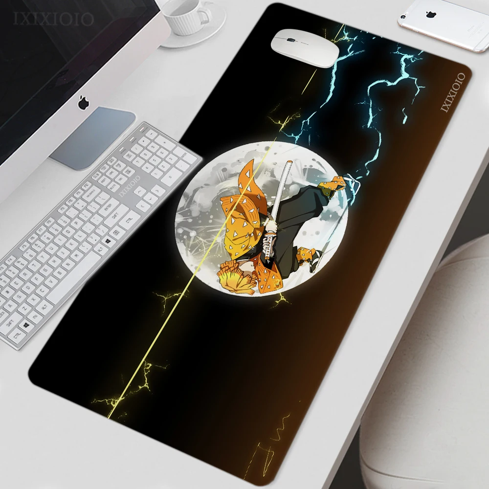 

Mouse Pad Gaming Anime Demon Slayer Kimetsu No Yaiba XL Large Mousepad XXL keyboard pad Non-Slip Soft Carpet Laptop Mouse Mats