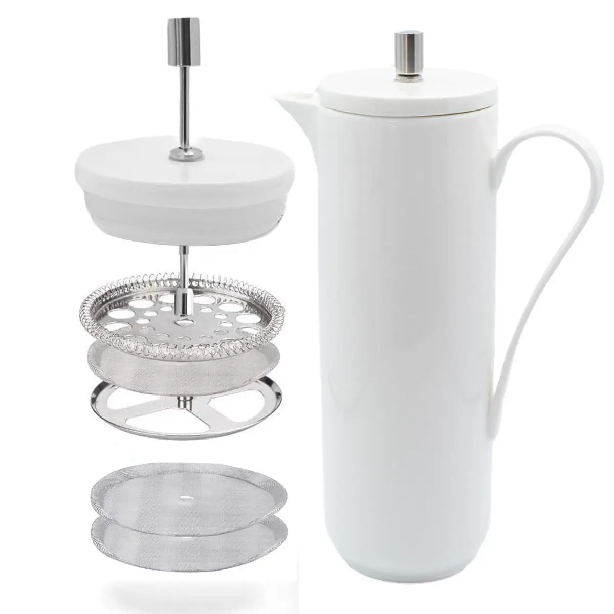 

La Cafetiere Bone China Lexi French Press For Brewing Coffee & Tea