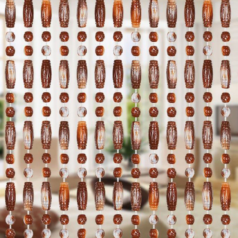 

New style Vase Bead Door Curtain Interior Decoration Living room Partition Hanging Ornaments Feng Shui anti-mosquito Curtain