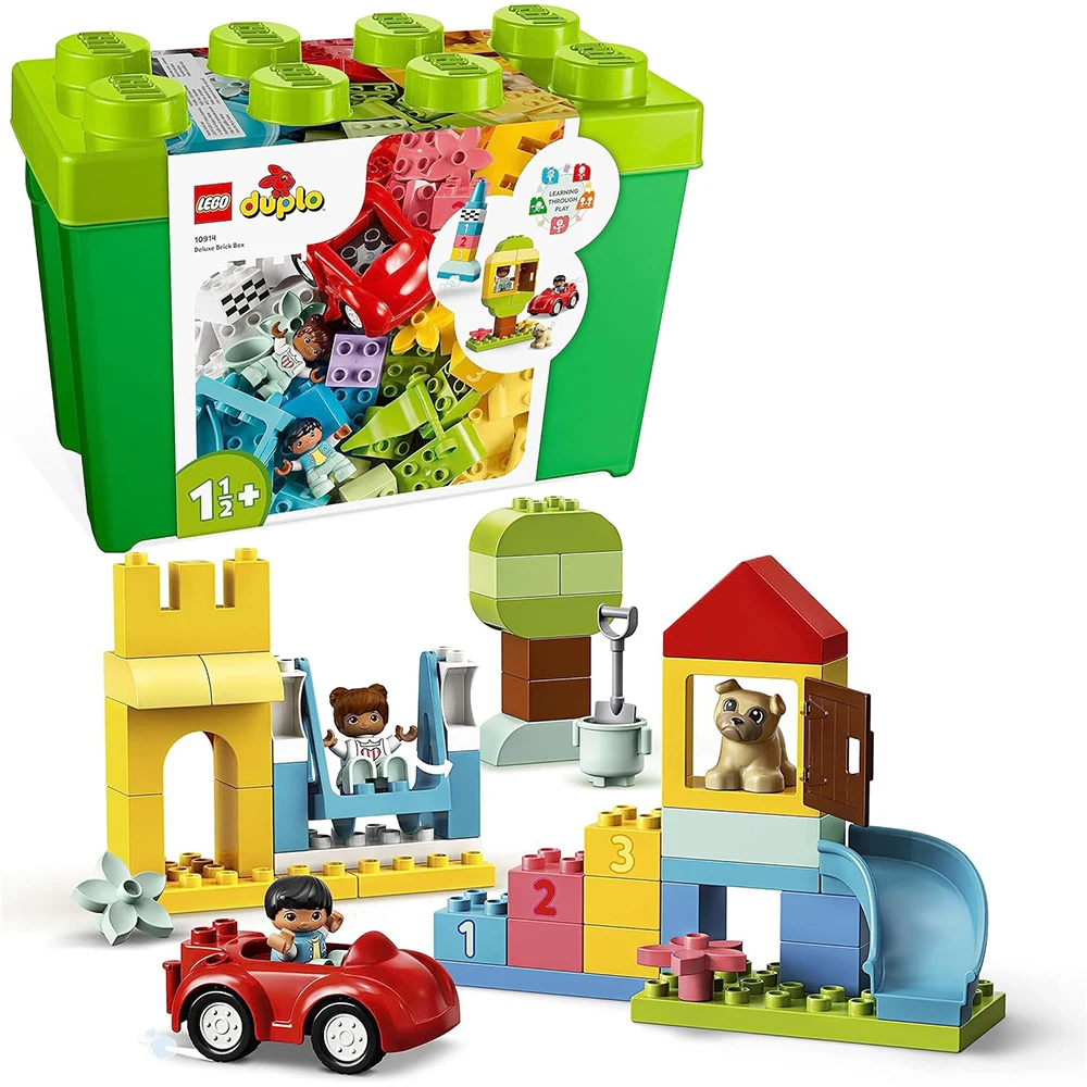 Конструктор LEGO DUPLO-10914 DUPLO Deluxe красочное ведро набор игрушек украшение комнаты