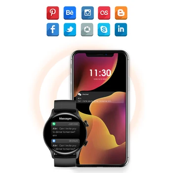 COLMI i30 Flagship Smartwatch Men 1.36 inch AMOLED 390*390 Screen Support Always On Display Smart Watch IP68 Waterproof 5