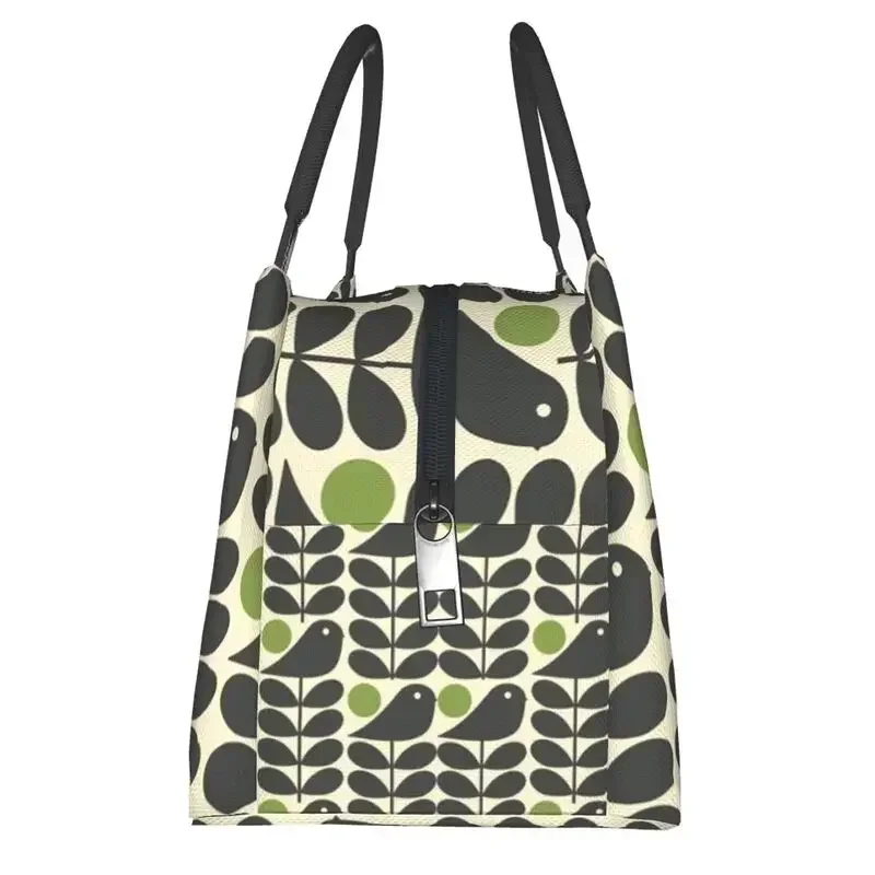 Orla Kiely Multistem Birds изолированные сумки для обеда пикника на открытом воздухе