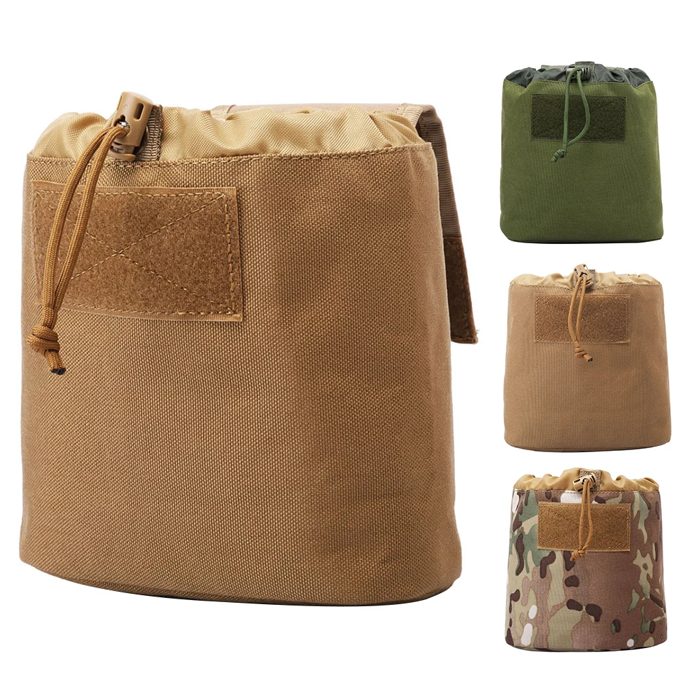 

Tactical Foldable Molle Dump Drop Magazine Pouch Outdoor Hunting Waist Pouch Utility Bag Adjustable Sundries Recovery Holster
