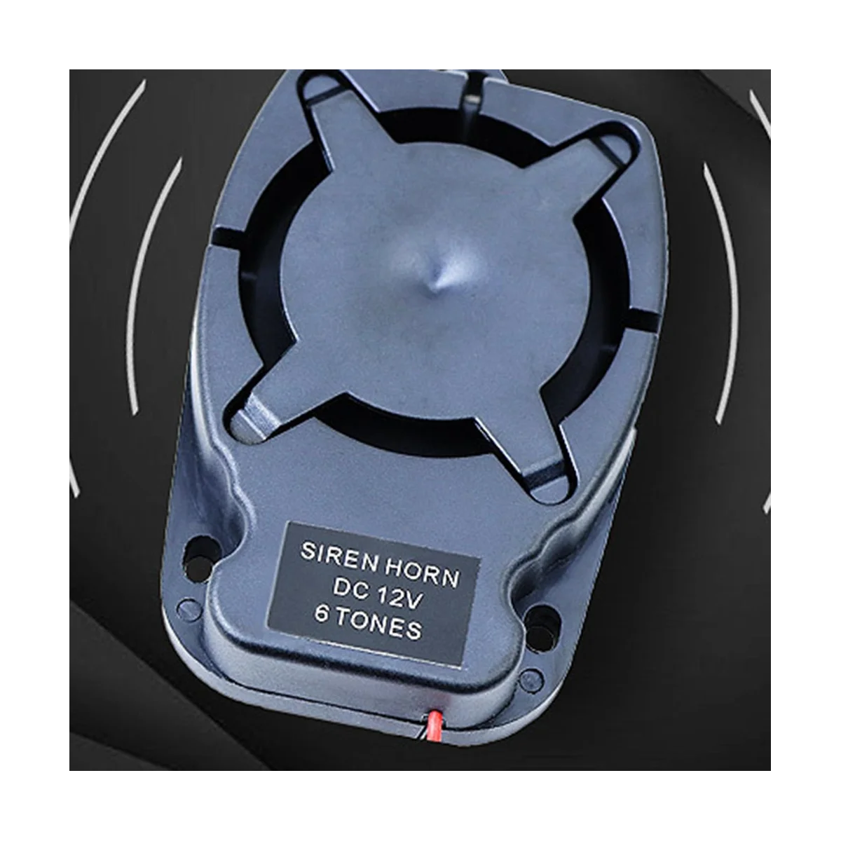 Звуковой сигнал сирены 12 В шеститоновый 110 точек малого размера и легко