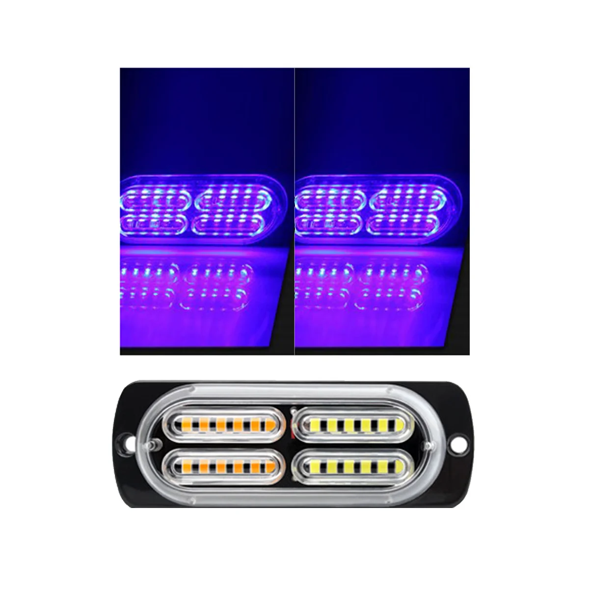 1 буксир 8 в сигнальные огни стробоскоп боковые решетка Синий