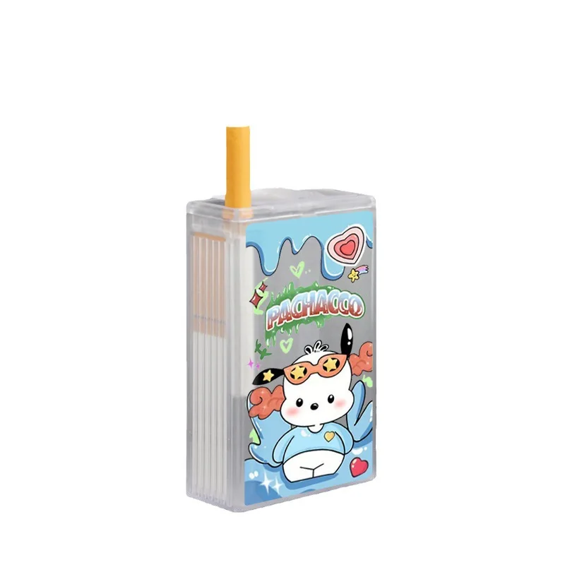 

Sanrio Kuromi Cigarette Case Anime Cartoon Hello Kitty Kirby Kawaii Smoke Boxs Pochacco My Melody Card Storage Box Festive Gifts