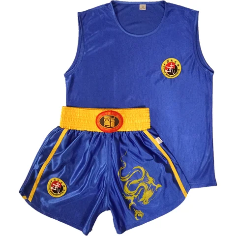 Унисекс, боксерская униформа, костюм санды, форма кунг-фу, одежда ушу, боевые искусства, костюм для выступлений для детей и взрослых