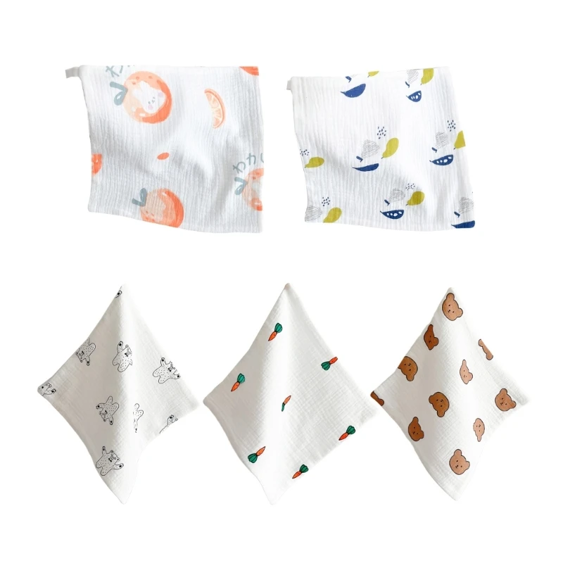 

Детский хлопковый слюнявчик для лица, квадратная слюнявчик для младенцев, ткань для вытирания пота для младенцев, высокая впитывающая ткань