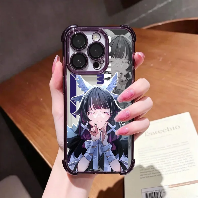 Фото Чехол для телефона Genshin Impact Flins для Huawei Honor 400 600 Pro Lite Magic 7Lite X9D X8C X8B X8A X9B X7A X9A X6A X7D, прозрачный №4