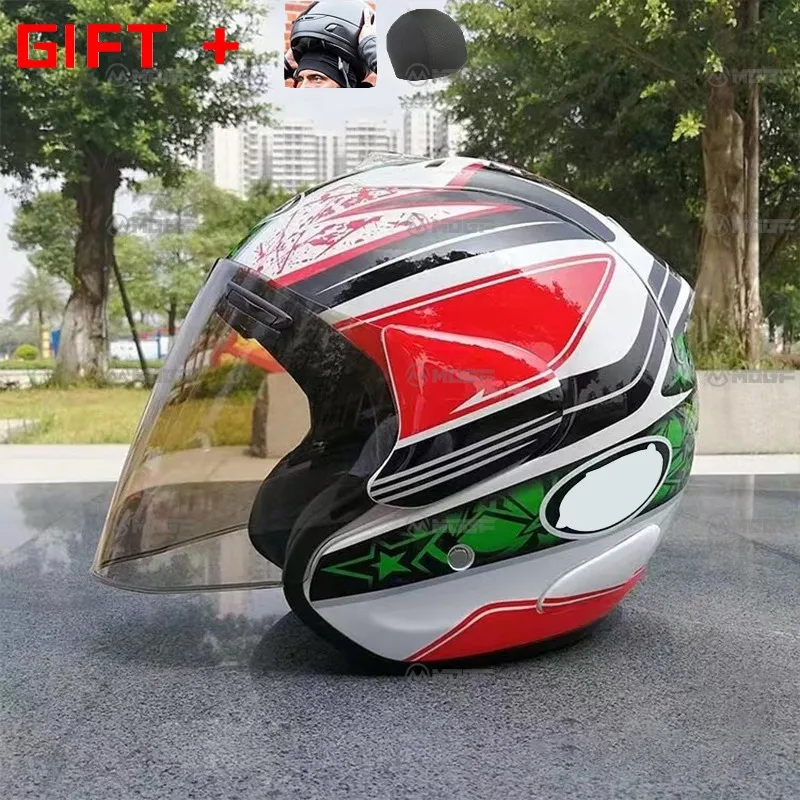 NEW Open Face Half Helmet SZ-Ram3 sword Motorcycle Helmet Riding Motocross Racing Motobike Helmet