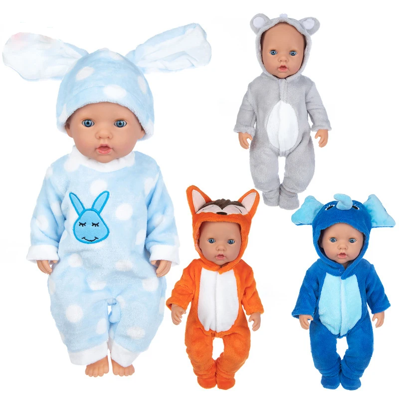 

New 18 Inch Doll Rebirth Doll Fashion Dressing Pajama Doll Children‘s Comfort Doll Simulation Doll Children‘s Toy